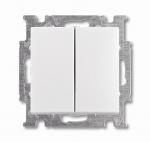 2CKA001012A2141 - 2006/5UC-94-507   Basic55 2 klavišu jungiklis be rėmelio, baltos spalvos