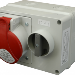 10004284.00 - BZS 3253 Virštinkinis kištukinis lizdas su mechanine blokiruote 32A 5P 400V IP44