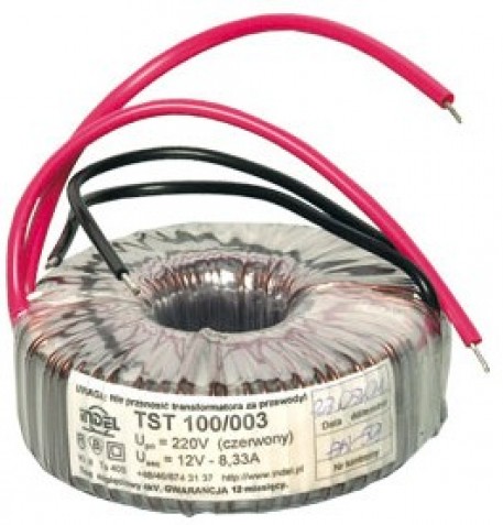 TST(H) toroidinis transformatorius 500W 2x11.5V