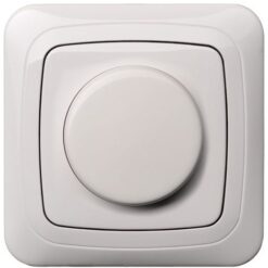 4770025863084 - ISR-002-01 A/B Šviesos reguliator.kaitr/halogen lempoms 400W b/r baltas