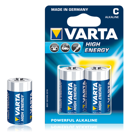 (X) LR14 VARTA elementas (High energy) 1.5V C