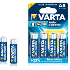 LR06 VARTA elementas (High energy) 1.5V AA (6)