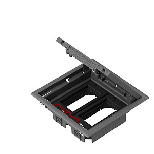 ISM50624 grindinė dėžutė 4-modulių Altira