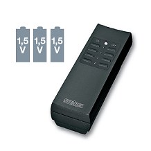 RC 400 Distancinio valdymo pultas juodas IP20