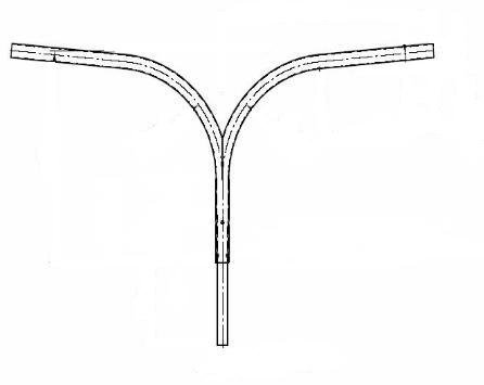 1.5/1.5/180' dviguba gembė,h-1,5m,l-1,5m,180'