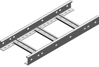 455110 DKD100H50/3 N kabelinės kopėtėlės, skardos storis 1.2mm L-3m