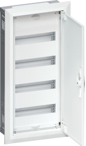FWU41S Metalinis paskirstymo skydas potinkinis 48 modulių IP30 657x315x112mm
