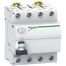 A9R41463 Acti9 iID srovės nuotekio automatinis jungiklis 63A 4polis 30mA 230/400V AC tipas