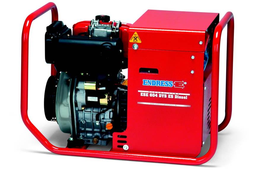 ESE 604 DYS ES dyzelinis elektros generatorius 5.5kVA 230/380V