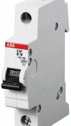 2CDS271001R0204 - S201M-C20 automatinis jungiklis 20A 1polis C 10kA 230V