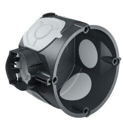 1055-21 Potinkinė dėžutė D-60mm, H-46mm, su gumine tarpine, sujungiama  KAISER