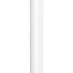 ISM20201 vienpusis stulpelis iki 12 modulinių kištukinių lizdų, 700mm, baltas