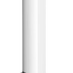 ISM20213P dvipusis stulpelis iki 12modulinių kištukinių lizdų, 430mm, baltas