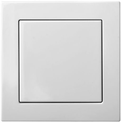 4770025869413 - IJ1.10-005-01.E/B EPSILON 1 klavišo hermetinis jungiklis, IP44, be rėmelio, baltos spalvos