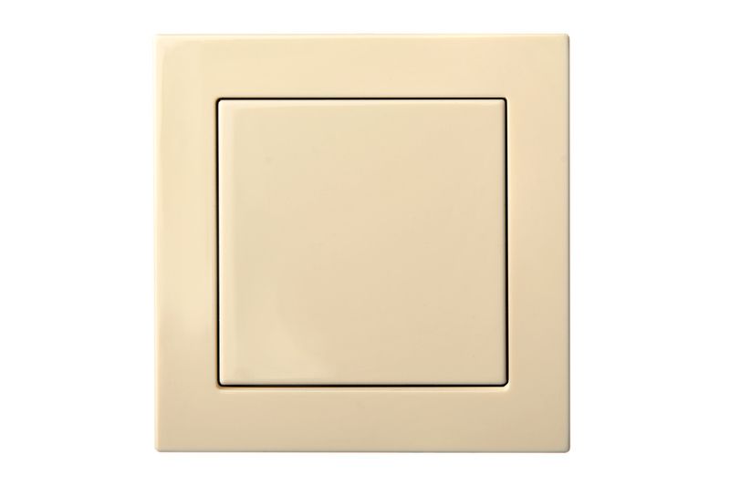 EPSILON IJ1 10-005-01 E/S 1 klavišo jungiklis IP44, be rėmelio, smėlio sp.
