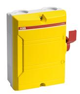 2CMA142423R1000 - BWS316YTPN Saugos jungiklis 3P AC23-16A geltonas