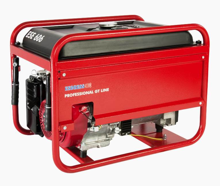 ESE606DHSGTES benzininis elektros generatorius 6,6kW 1x16A/230V, 1x16A/400V
