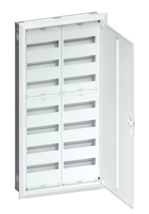 FWU72S Metalinis paskirstymo skydas potinkinis 168 modulių IP30 1107x565x112mm