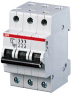 2CDS283001R0105 - S203P-B10 automatinis jungiklis 10A 3polis B 25kA 230V