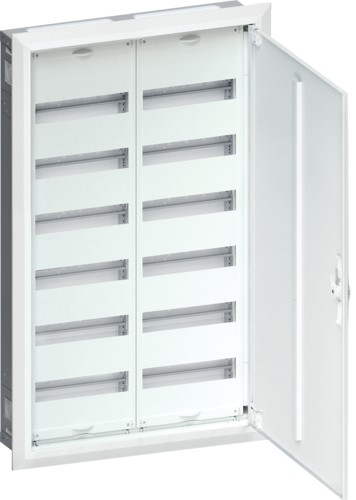 FWU62S Metalinis paskirstymo skydas potinkinis 144 modulių IP30 950x550x112mm