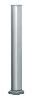 ISM20202 dvipusis stulpelis iki 24 modulinių kištukinių lizdų, 700mm, anoduotas aliuminis