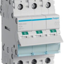 SBN340 Kirtiklis 40A 400V 3polis 3modulių