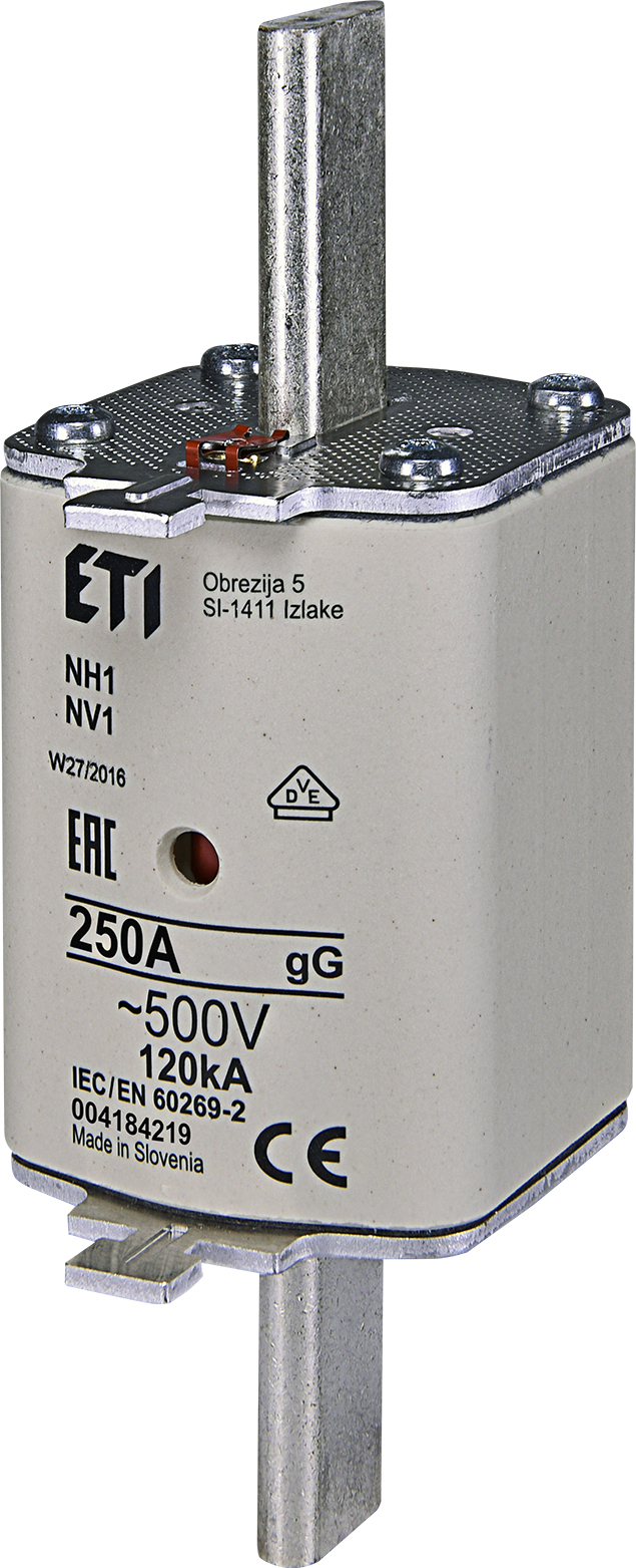 004184219 WT-1/gG Saugiklis 250A 500V (NH1)