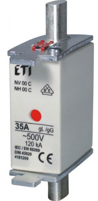 004114223 WT-2C/gG Saugiklis 35A 500V (NH2)