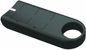 RF KEY/B Nuotolinio valdymo pultelis 4 mygtukų, juodas