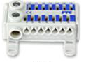 KS741N paskir.gnybt.2x25+14x4mm2 76A/450V DIN mėlynas