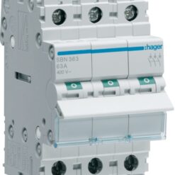 SBN363 Kirtiklis 63A 400V 3polis 3modulių
