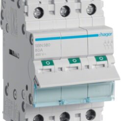 SBN380 Kirtiklis 80A 400V 3polis 3modulių