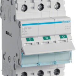 SBN390 Kirtiklis 100A 400V 3polis 3modulių
