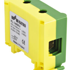 KL1x95PE gnybtas 16-95mm2 Al/Cu 200A 800V geltonas/žalias  KATKO