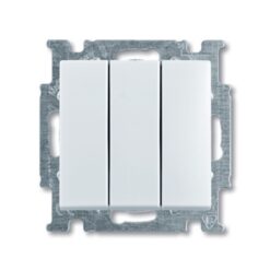 2CKA001012A2155 - 106/3/1 UC-94-507   Basic55 3 kl. jungiklis, be rėmelio, alpių baltumo sp.