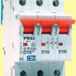 0099355 PR63-D63 automatinis jungiklis 63A 3polis D 10kA 400V