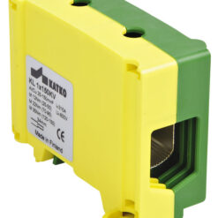 KL1x50PE gnybtas 2,5-50mm2 Al/Cu 160A 800V geltonas/žalias