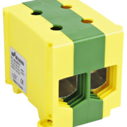 KL2x240PE gnybtas 35-240mm2 Al/Cu 800A 800V geltonas/žalias  KATKO