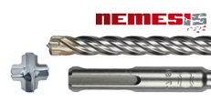 B-57978 (B-11673) SDS grąžtas 6x160 mm NEMESIS