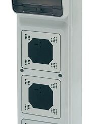 3960 Acqua Combi skydelis 6 mod. + 3 montavimo angos, IP65 IK08