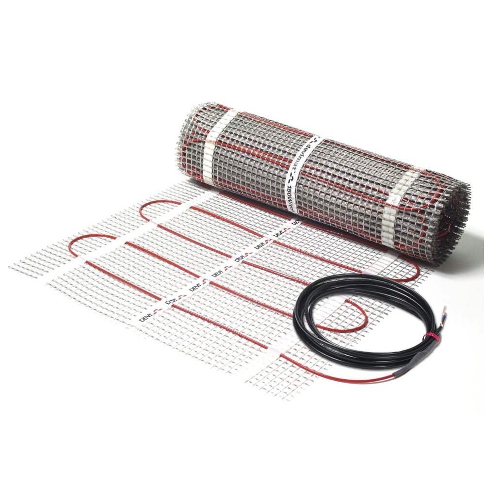 DEVIcomfort 150T (DTIR) elektrinio šildymo kilimėlis 3.0m2 50x600cm 450W 230V dviejų laidininkų