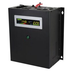 Pilno sinuso keitiklis 1500VA/1050W 24VDC/230VAC su PV (WSKE-1500) pakabinamas