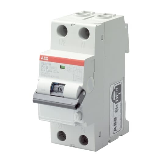 2CSR255180R1165 - DS201AC-B16/0.03 kombinuotas automatinis jungiklis B16A 30mA