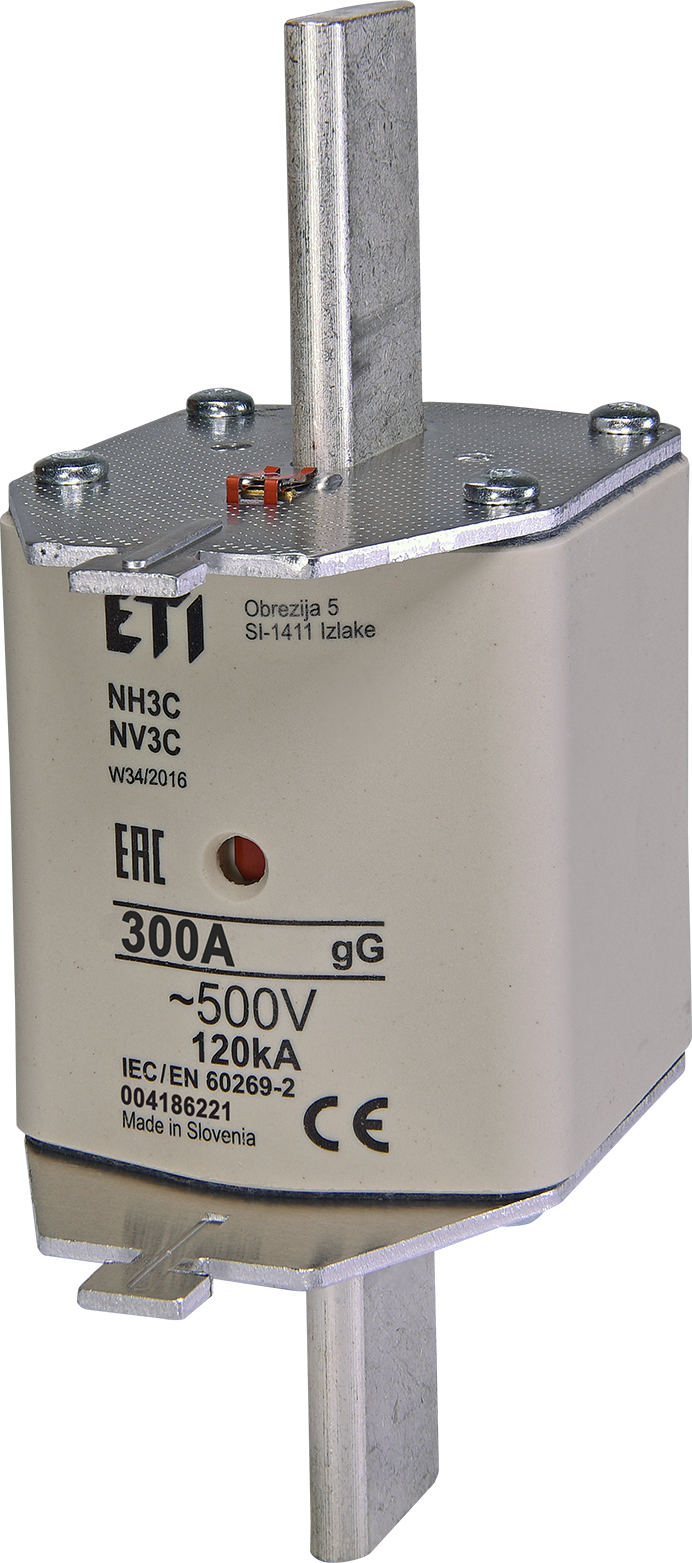 004186221 WT-3C/gG Saugiklis 300A 500V (NH3)