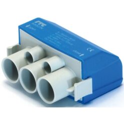 KA503N Paskirstymo gnybtas (stulpinis) 3x6-50mm², 2x1,5-10mm² mėlynas