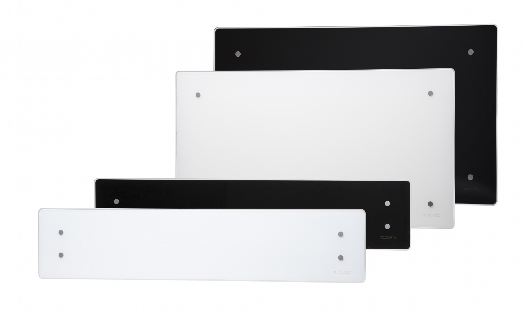 CLEAH10KWT 1000W 230V IP24C 850x340x88 mm elektrinis šildytuvas su WiFi termostatu baltas