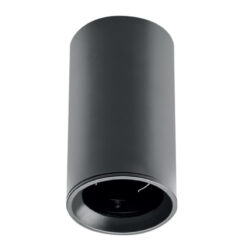 SENSA MINI alum 64X115 IP20 max 50W juodas šviestuvas apvalus