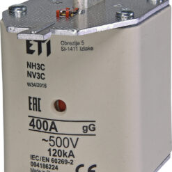 004186224 WT-3C/gG Saugiklis 400A 500V (NH3)
