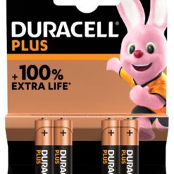 R3A/DUR/PLUS-BL4 Šarminė baterija R3 (AAA) 1.5V Duracell Plus Power (4vnt blisteryje)