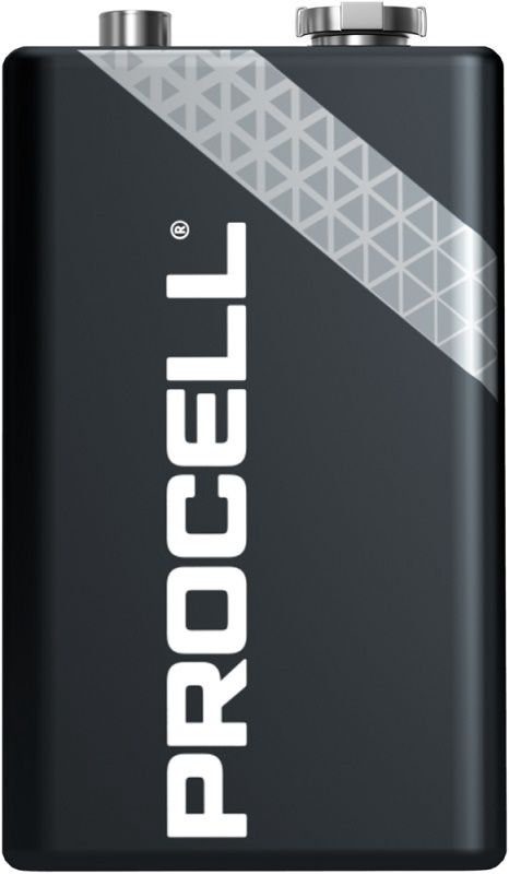 Šarminė baterija 6LR61 (1604, 6F22, 522) 9V PROCELL